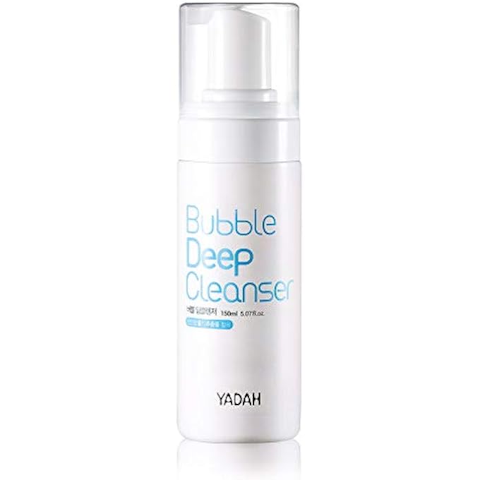 YADAH BUBBLE DEEP CLEANSER 150ML (5.07FL.OZ.) - FACIAL SKIN MOISTURIZING WITH CACTUS EXTRACT - Image 1
